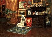 William Merritt Chase Studio oil